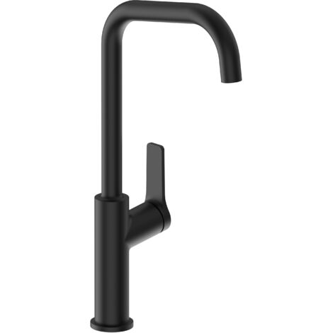 Villeroy & Boch Mitigeur de cuisine bec haut finition satinée noir (1/5)