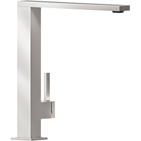 Villeroy & Boch – Mitigeur de cuisine en acier inoxydable – Hauteur sous bec 261mm – Rotation 360° – Bec surélevé pour grands récipients