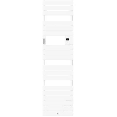 Thermor – Sèche-serviettes électrique Riviera 2 avec soufflerie 1750W blanc satin – Largeur 550mm – Hauteur 1402mm – IP24 – 498219