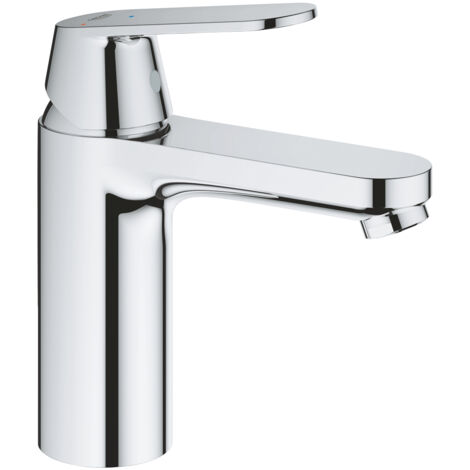 Mitigeur lavabo monocommande taille M – Finition chromée Grohe StarLight – Levier métallique – Cartouche céramique 35 mm – Limiteur de débit – 2339800E