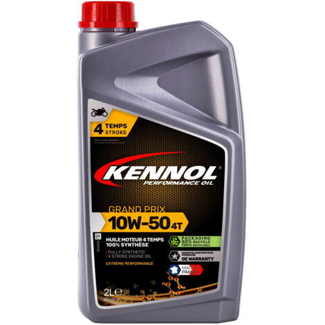 KENNOL Huile moteur 4T GRAND PRIX 10W-50, bidon 2 litres