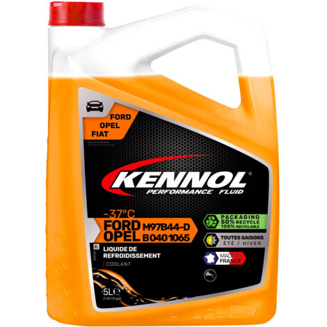 KENNOL Liquide de refroidissement -37°C (Ford, Opel, Fiat), bidon 5 litres