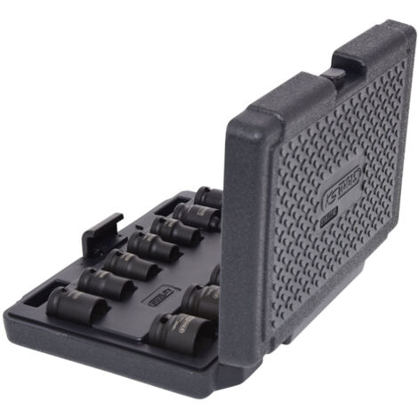 Douille à Impact 1/2" KS Tools – 9 Mm, Dodécagonal, Acier Molybdène-chrome