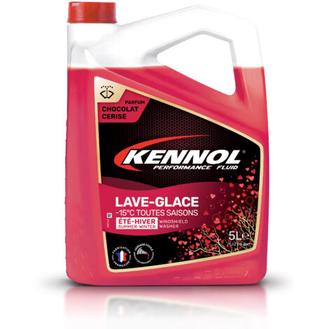 KENNOL Lave-glace -15°C toutes saisons Chocolat/Cerise, bidon 5 litres