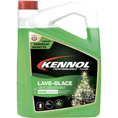 KENNOL Lave-glace -20°C dégivrant Chocolat/Noisette, bidon 5 litres