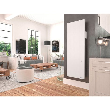 THERMOR Radiateur électrique chaleur douce Ovation 3 vertical blanc 1000W