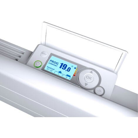 THERMOR Radiateur électrique chaleur douce Ovation 3 vertical blanc 1000W