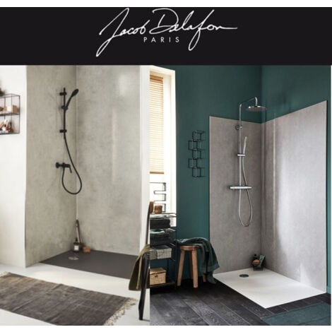Receveur de douche 120 x 80 JACOB DELAFON Ipso rectangle blanc