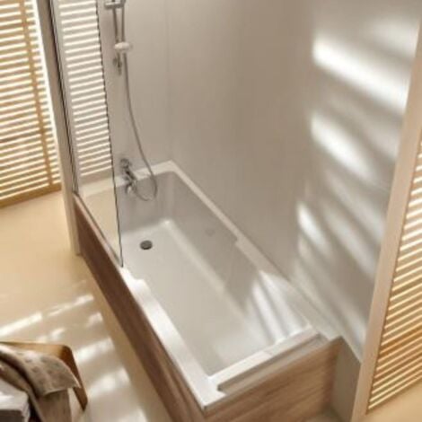 Baignoire bain douche JACOB DELAFON Struktura compacte Acrylique renforcé 170 x 75