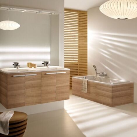 Baignoire bain douche JACOB DELAFON Struktura compacte Acrylique renforcé 170 x 75