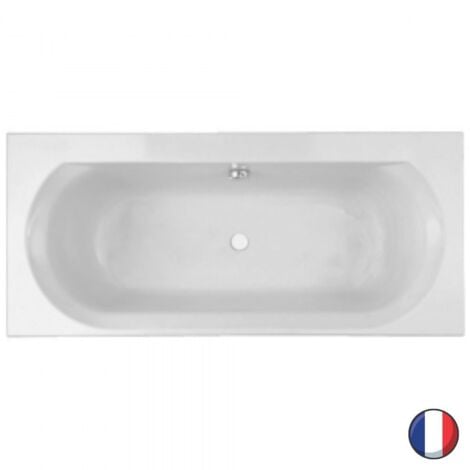 Baignoire droite JACOB DELAFON Elise deux places Acrylique, 180 X 80