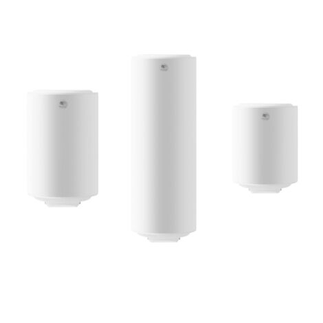 Thermor – Chauffe-eau à accumulation 200L vertical mural – Résistance stéatite 2200W – Protection anti-calcaire – Installation facile avec double entraxe