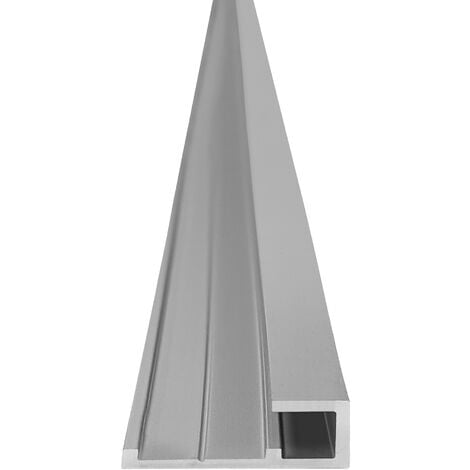 Centrale Brico Profil de finition aluminium L.67 x l.3.8 cm