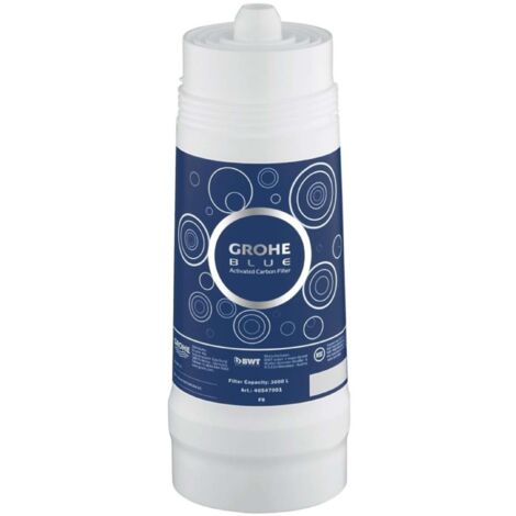 Filtre à charbon actif pour système de filtration eau – Capacité 3000 litres – Compatible GROHE Blue – 40547001