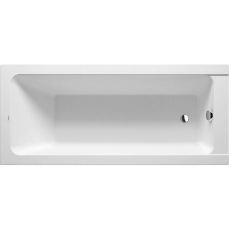 Duravit D-Code baignoire rectangulaire 1700 x 750 mm - Acrylique blanc