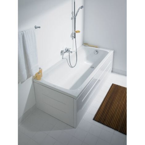 Duravit D-Code baignoire rectangulaire 1700 x 750 mm - Acrylique blanc