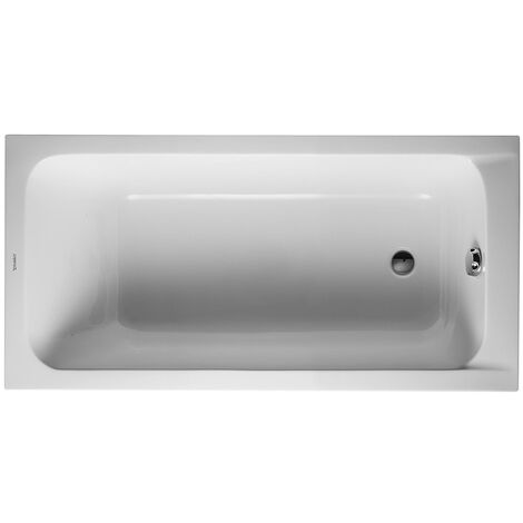 Duravit D-Code baignoire rectangulaire 1500 x 750 mm - Acrylique blanc