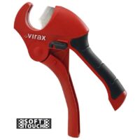 Virax – Coupe-tube PVC 32 mm – Lame en V pour coupe nette – Ouverture automatique – Pour tuyaux PVC, PE, PER, PEX