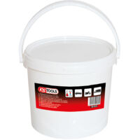 Kstools – Seau de graisse à pneus blanche 5Kg – Haute qualité – Sèche rapidement – Pour montage et démontage sur jantes acier et alliage