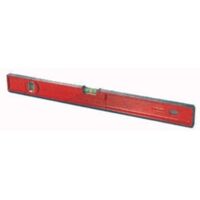Stanley – Niveau à bulle rectangulaire 60 cm – Alliage d'aluminium léger – 2 fioles antichoc – Précision +/-1mm – Peinture époxy résistante