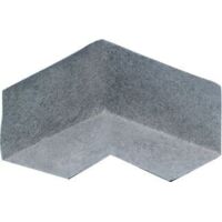 Wedi – Angle rentrant d'étanchéité pour raccordement étanche – Tissu feutré polypropylène enduit TPE – Dimensions 120x120x60mm – 95130001