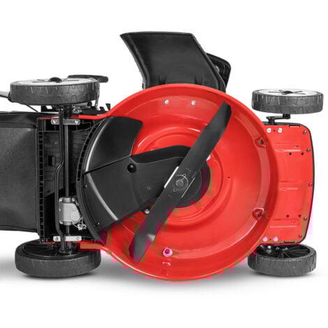 Cortacésped gasolina - GREENCUT - 173cc 7.5cv, motor 4 tiempos OHV autopropulsado, cuchilla acero doble filo 530mm 21", sistema recogida 4 en 1 con mulching, altura corte regulable y cesta 65L -GLM880