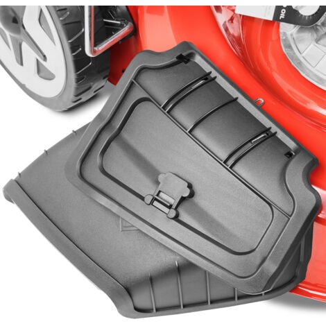 Cortacésped gasolina - GREENCUT - 173cc 7.5cv, motor 4 tiempos OHV autopropulsado, cuchilla acero doble filo 530mm 21", sistema recogida 4 en 1 con mulching, altura corte regulable y cesta 65L -GLM880