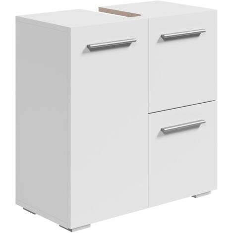 Mueble bajo lavabo Mars 60 x 30 x 60 cm - Blanco - Mueble de bañ