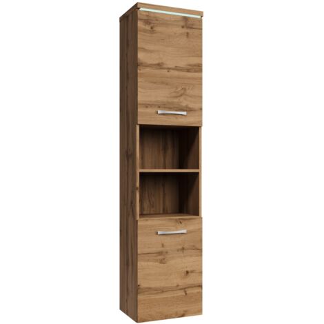 Badplaats Columna de baño Paso 35 x 35 x 160 cm - Roble - Mueble