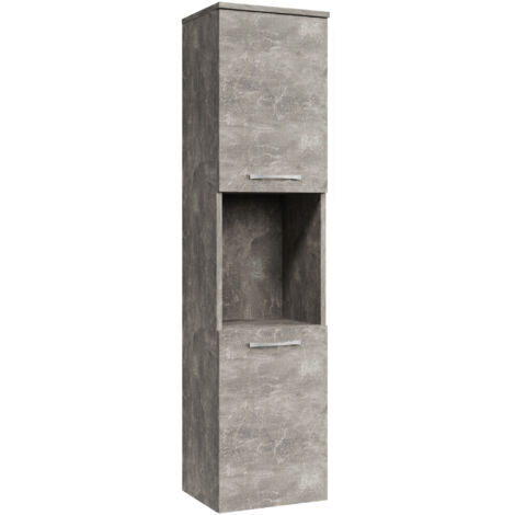 Badplaats Columna de baño Montreal 30 x 30 x 131 cm - Gris hormi