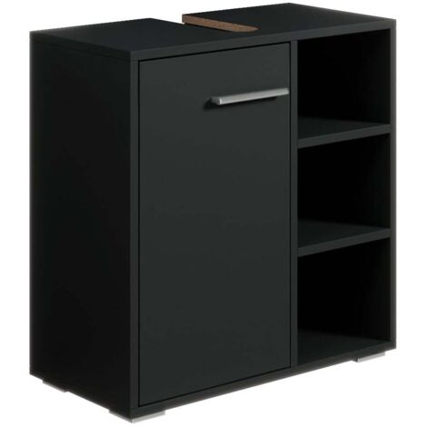 Mueble bajo para lavabo Neptunus 60 x 28 x 60 cm - Negro - Muebl