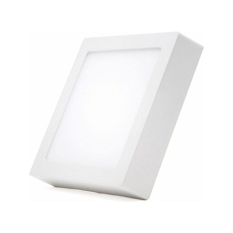 Plafoniera LED YASTA 18W Quadrata - Luce Fredda 6000K Per Soffitto 20x20cm