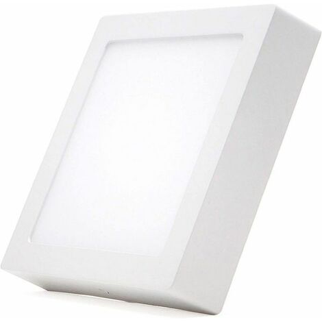 Pannello Plafoniera Led Esterna 18w Quadrata Luce Naturale 6500k P-225B-QF