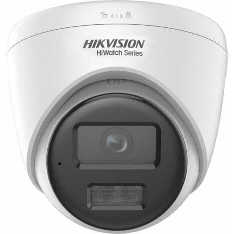 Hikvision HiWatch HWI-T020H Telecamera IP Turret Dome 1080P 2MP Ottica Fissa 2.8mm H.265+ PoE OSD IP67