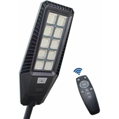 Lampione Solare Armatura Stradale 170w Pannello Solare Crepuscolare