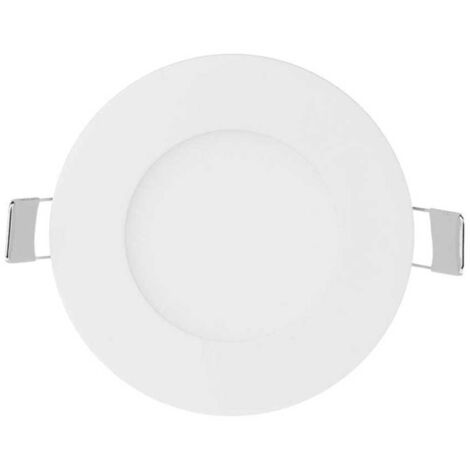 V-TAC Mini Pannello LED 3W Montaggio ad Incasso Rotondo Colore Bianco 6400K VT-307RD SKU 216294 (1/5)