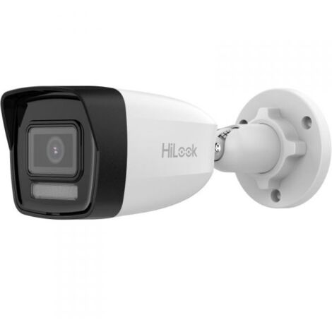 Telecamera Bullet IP, 4 MP ottica 2.8 mm doppia illuminazione  microfono