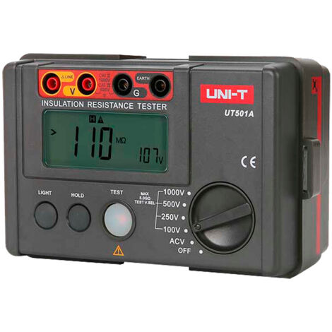 Misuratore di resistenza d'isolamento 1000v Ac 600v Uni-t Ut501b Ut501b Ut501b
