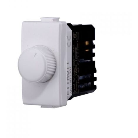 Interruttore Dimmer Regolatore Variluce 100-1000w ON/IFF Compatibile con Vimar Plana