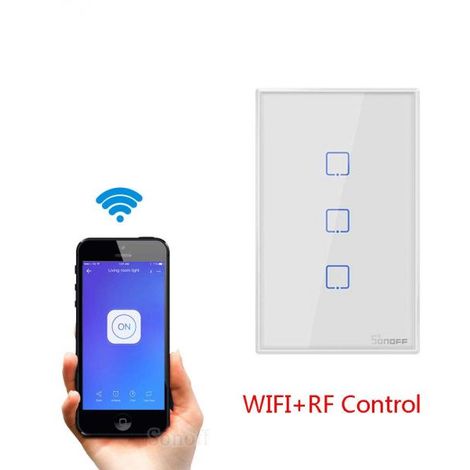 Interruttore intelligente SMART WiFi 1CH controllo luci APP Alexa