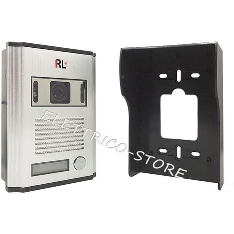 VIDEOCITOFONO FAMILIARE KIT MONITOR TELECAMERA IR 7 POLLICI LUCE NOTTURNA