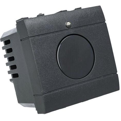 Interruttore Touch 2M Timer Nero Compatibile Bticino Living