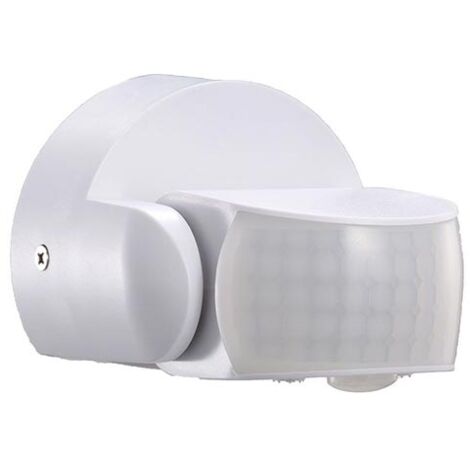 V-TAC VT-8093 Sensore di Movimento Infrarossi da Parete Bianco IP65 per Esterni