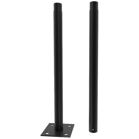 V-TAC Palo da giardino altezza 3m Diametro 70-75 IP65 Colore Nero SKU 11258