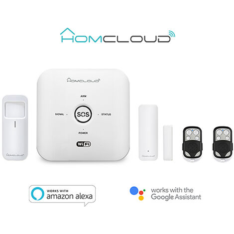 Kit Antifurto wireless 10G Homcloud Wi-Fi + GSM WL-AK10GDT