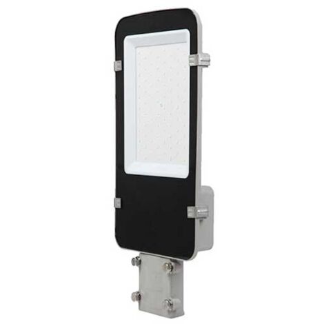 Armatura Lampione Stradale LED Chip Samsung 100W Colore Grigio 6400K IP65 SKU 21530 V-TAC PRO VT-100ST