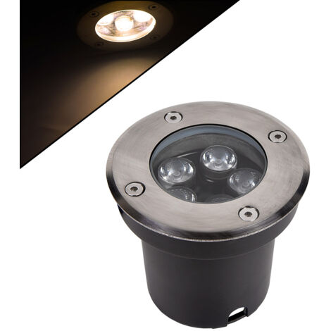 FARETTO LED SEGNAPASSO CALPESTABILE DA 5W PER ESTERNI LUCE CALDA 3000K° - IDEALE PER GIARDINI VIALETTI SENTIERI E AREE PEDONALI