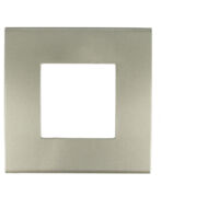 Placca Confort 502 2M Moduli Ttitanio Compatibile Vimar Arke' SD98002-07