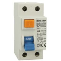 Interruttore Salvavita Differenziale Puro 2P-C25 30mA Type AC SD-L6-2-25-030