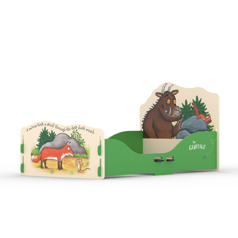 Gruffalo Toddler Bed - MDF/Wood - L141 x W78.1 x H64.5 cm